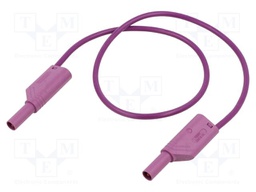 Test lead; 32A; banana plug with axial socket 4mm,both sides