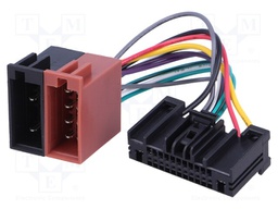 Connector; radio,ISO; Ford,Opel