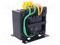 Transformer: mains; 300VA; 230VAC; 24V; Leads: terminal block; IP00