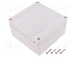 Enclosure: multipurpose; X: 120mm; Y: 120mm; Z: 60mm; 1555; grey