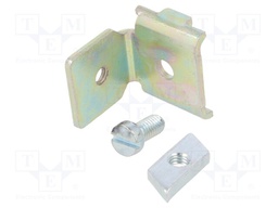 Angle bracket; galvanised steel; W: 30mm; H: 20mm; D: 30mm; Pcs: 10