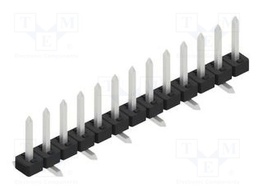 Connector: pin strips; pin header; male; PIN: 13; 2mm; SMT; 1x13