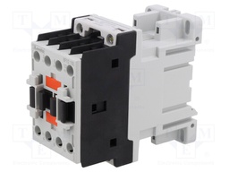 Contactor: 3-pole; NO x3; Auxiliary contacts: NO; 24VDC; 12A; BF