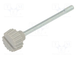 Fixation screw; knurled screw head; M3; Application: GDME; 40mm
