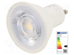 LED lamp; neutral white; GU10; 230VAC; 575lm; 6.5W; 4000K