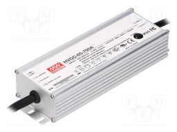 Power supply: switched-mode; LED; 65.1W; 9÷93VDC; 420÷700mA; IP65