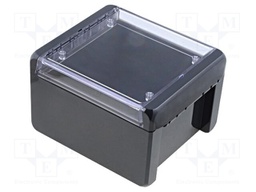 Enclosure: multipurpose; X: 125mm; Y: 151mm; Z: 90mm; BOCUBE; UL94V-0