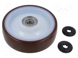 Wheel; Ø: 125mm; W: 35mm; 225kg; Ømount.hole: 12mm