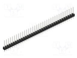 Connector: pin strips; pin header; male; PIN: 35; 2.54mm; THT; 1x35