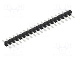 Connector: pin strips; pin header; male; PIN: 19; 2.54mm; SMT; 1x19