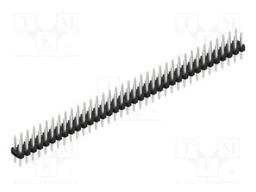 Connector: pin strips; pin header; male; PIN: 72; 2mm; THT; 2x36