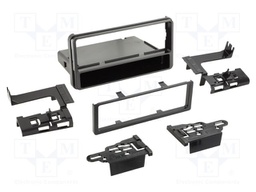 Radio frame; Toyota; 1 DIN; black