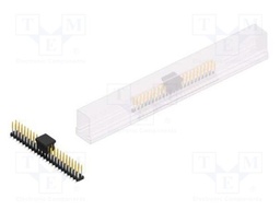 Connector: pin strips; pin header; male; PIN: 46; 2mm; SMT; 2x23