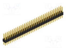 Connector: pin strips; pin header; male; PIN: 68; 1.27mm; THT; 2x34
