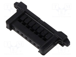 Connector: wire-wire/PCB; DF51; straight; female; for cable; plug