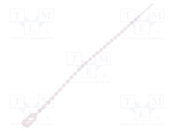 Cable tie; coral,multi use; L: 120mm; polyamide; natural; UL94V-2