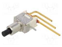 Switch: push-button; Pos: 2; SPDT; 0.02A/20VAC; 0.02A/20VDC; 1GΩ
