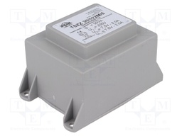 Transformer: encapsulated; 30VA; 230VAC; 7.5V; 7.5V; 2A; 2A; IP00