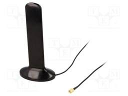 Antenna; 5G,LTE; 6dBi; Mounting: magnet; 50Ω; 680÷4900MHz; male,SMA