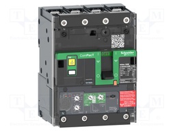 Power breaker; Poles: 4; DIN; Inom: 160A; NSX; IP40; -25÷70°C; 690VAC