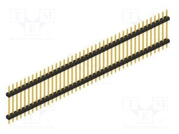 Connector: pin strips; pin header; male; PIN: 41; 2mm; THT; 1x41