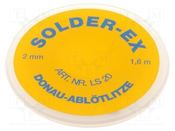 Tape: desoldering; W: 2mm; L: 1.5m
