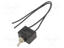 Switch: toggle; Pos: 2; SPST; OFF-ON; 25A/12VDC; Leads: 305mm leads