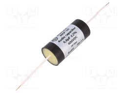 Capacitor: polypropylene; 6.8uF; 600VDC; ±2%; Ø30x65mm; -25÷85°C