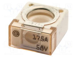 Fuse: fuse; 175A; 58VDC; ceramic,automotive; 20x23.5x11.8mm