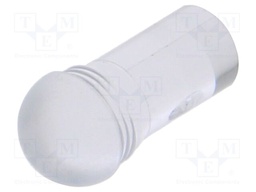 Fiber for LED; round; Ø5.2mm; Front: convex; straight; IP68