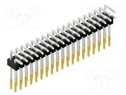 Connector: pin strips; pin header; male; PIN: 38; 2.54mm; THT; 2x19