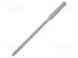 Drill bit; for concrete; Ø: 6mm; L: 165mm; Working part len: 100mm