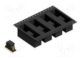 Connector: pin strips; pin header; male; PIN: 12; 2.54mm; SMT; 2x6
