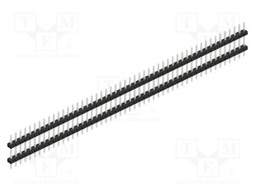 Connector: pin strips; pin header; male; PIN: 50; 2mm; THT; 1x50