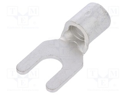 Fork terminal; M4; 2.63÷6.64mm2; crimped; for cable; 12AWG÷10AWG