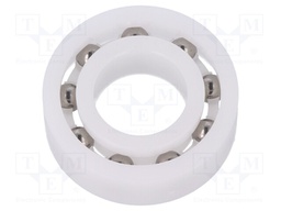 Bearing: ball; Øint: 20mm; Øout: 42mm; W: 12mm; Cage: polyamide