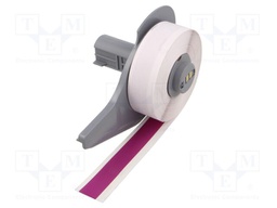 Tape; 12.7mm; 15.24m; purple; self-adhesive; -40÷82°C