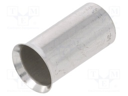 Bootlace ferrule; non-insulated; copper; 50mm2; 22mm; tinned