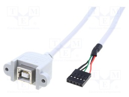 Adapter; USB 2.0; USB B socket,5pin pin header; 1.5m