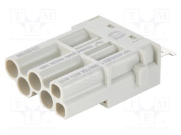 HEAVY DUTY MODULE, PLUG, 4+2 POS, 16A