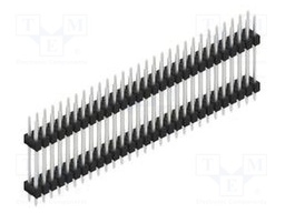 Connector: pin strips; pin header; male; PIN: 58; 2.54mm; THT; 2x29