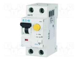 RCBO breaker; Inom: 4A; Ires: 300mA; Poles: 1+N; 240VAC; IP20; FRBm6