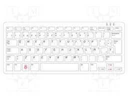 Keyboard; USB A-USB B micro cable,keypad; Colour: black-gray
