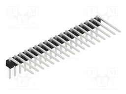 Connector: pin strips; pin header; male; PIN: 18; 2.54mm; THT; 1x18