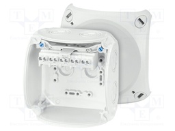 Enclosure: junction box; X: 104mm; Y: 104mm; Z: 70mm; IP66,IP67; grey