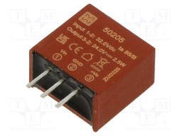 Converter: DC/DC; 2.5W; Uin: 28÷36VDC; Uout: 24VDC; Iout: 104mA; PCB