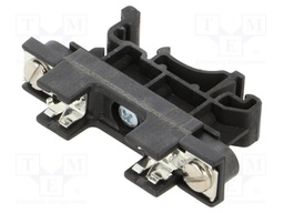 Fuse holder; cylindrical fuses; 6.3x32mm; for DIN rail mounting