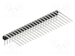 Connector: pin strips; pin header; male; PIN: 21; 2.54mm; THT; 1x21