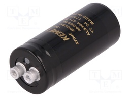 Capacitor: electrolytic; 470uF; 400VDC; Leads: screw; ESR: 267mΩ