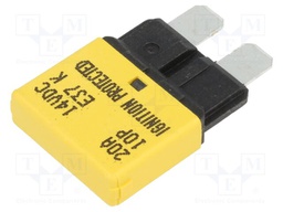 Fuse: resettable; 20A; 14VDC; 19.75mm